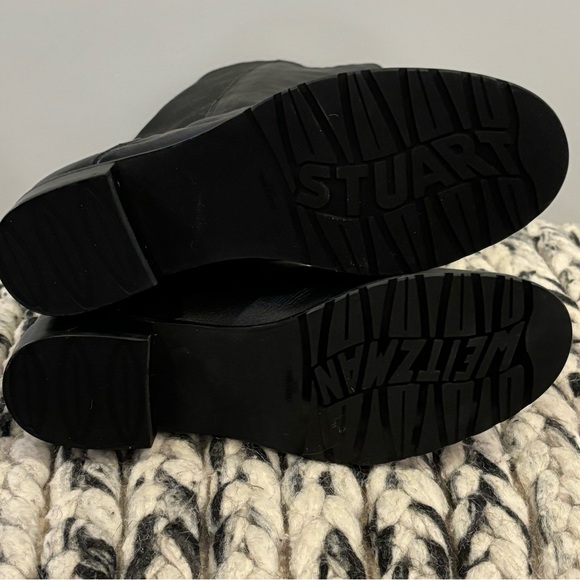 Stuart Weitzman woman’s black riding boot size 7.5 - Picture 3 of 8